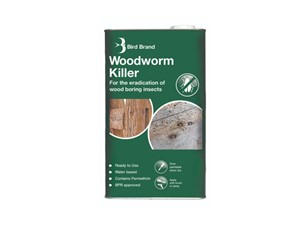 Bird Brand Woodworm Killer - 2.5 Litre