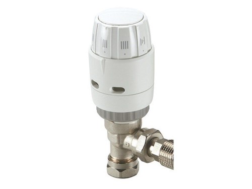 Danfoss RAS-C2 Reversible Angled TRV with Built-In Sensor [8-10mm]