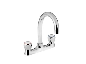 Bristan Club Deck Sink Mixer Tap Chrome