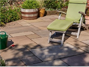 Global Stone Gardenstone Paving 4 Size Project Pack 19.52m2 - Raj Blend