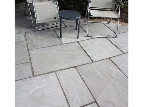 Global Stone Gardenstone Paving - Pure Grey - 900x600x18mm