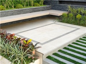 Turnbull Monza Porcelain Paving - 600x900x20mm White