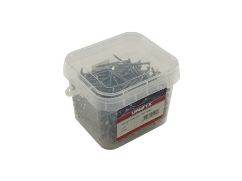 Unifix Bright Round Wire Nails - 2.5kg Tub