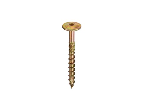 Twistec Flange Head Woodscrews - Box of 50 - 8.0 x 120mm