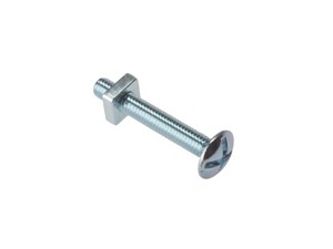 Unifix Mushroom Head Roofing Bolts and Nuts - Qty 25 - M6x30mm