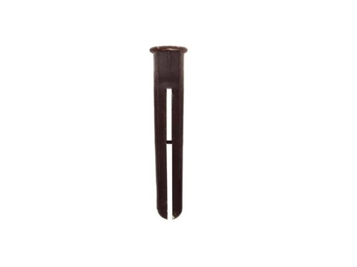 JCP Premium Plastic Brown Wall Plugs - Bag of 50