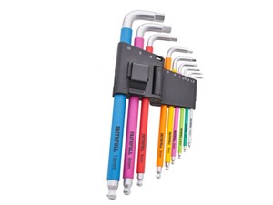 Faithfull Colour Coded Hex Key Set