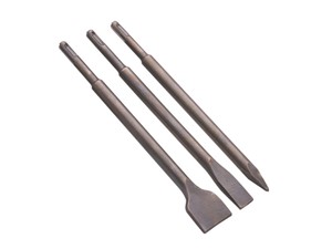 Faithfull 3 Piece SDS+ Chisel Bit Set