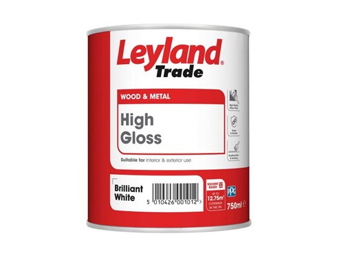 Leyland High Gloss 750ml Brilliant White