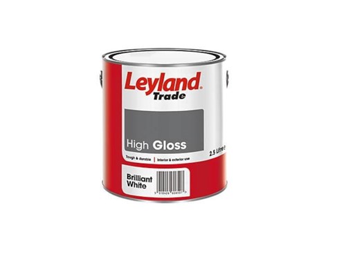 Leyland High Gloss 2.5Ltr Brilliant White