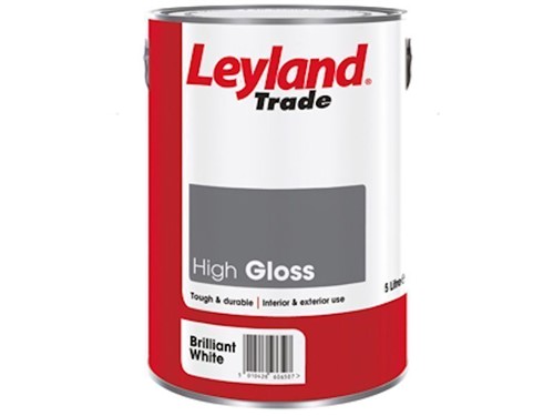 Leyland High Gloss 5Ltr Brilliant White