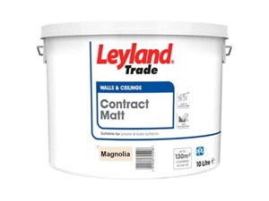 Leyland Trade Contract Matt Emulsion Magnolia