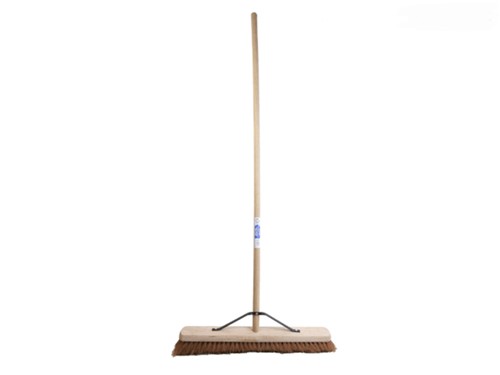 Faithfull Tools Soft Coco 24" Broom with 54" Handle