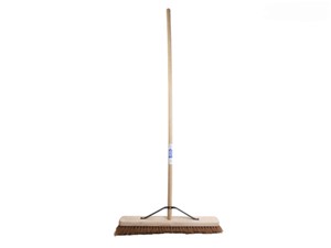 Faithfull Tools Soft Coco 24" Broom with 54" Handle