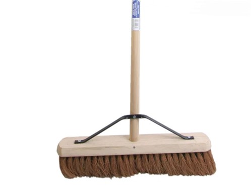 Faithfull Tools Soft Coco 18" Broom with 54" Handle