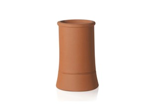 Red Bank Chimney Pot Roll Top Red 300mm