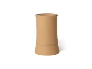 Red Bank Chimney Pot Roll Top Buff 300mm