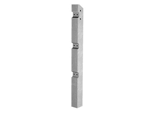 Recessed Concrete Fence Post 2515mm