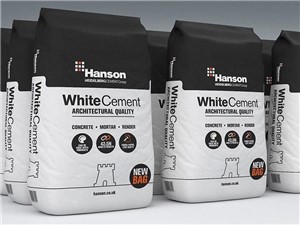 Hanson Castle White Portland Cement 25kg Bag