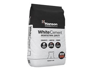 Hanson Castle White Portland Cement 25kg