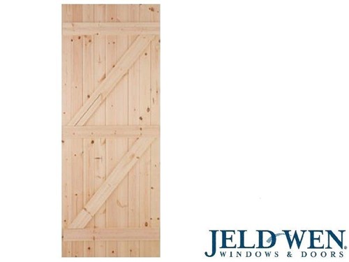 Jeld Wen External Framed, Ledged & Braced Door [2ft 6in]