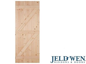 Jeld Wen External Framed, Ledged & Braced Door - [2ft 9in]