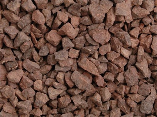 14mm Decorative Red Granite Gravel Bulk Bag