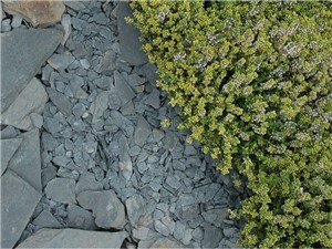 20mm Decorative Blue Slate Chippings Bulk Bag