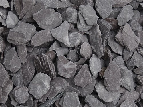 20mm Decorative Blue Slate Chippings Bulk Bag