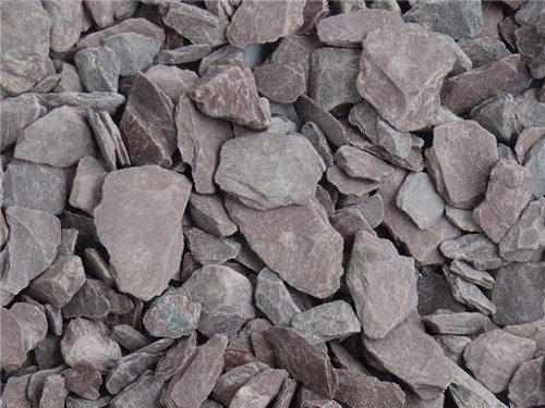 20mm Decorative Plum Slate Chippings - Bulk Bag