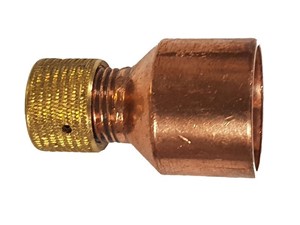 End Feed Copper Air Release Valve Cap 15mm EF61V