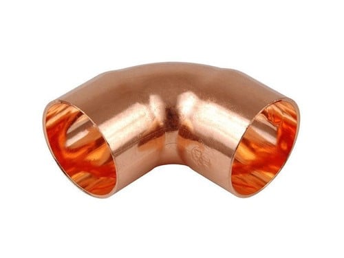 End Feed 90Deg Elbow 35mm EF12