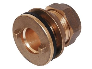 Compression Flange Tank Connector 15mm 650