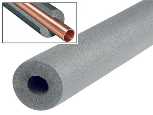 TUBOLIT INSULATION 2MTR LENGTHS PIPE INSULATION CLIMAFLEX GREY INSULATION 