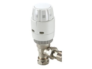 Danfoss Reversible Angled TRV 15mm