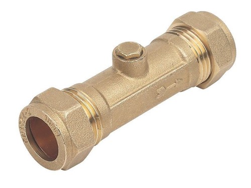 DZR Brass Double Check Valve 15mm