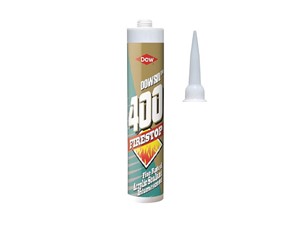 Dowsil Firestop 400 Acrylic Intumescent Sealant White 380ml