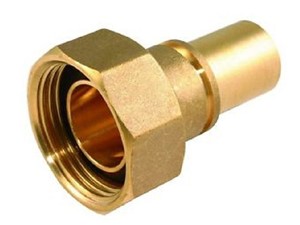 Turnbull Gas Meter Grooved Union - 28mm x 1in