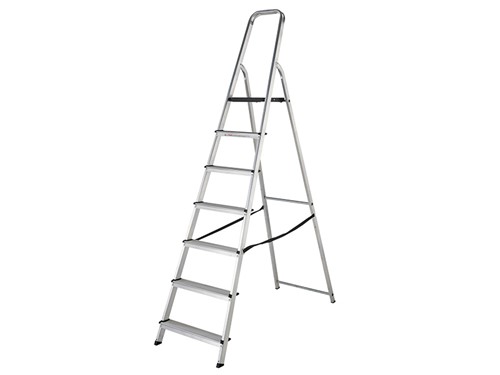 Builder's Platform Step Ladder 7 Tread