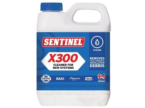 Sentinel X300 Cleaner for New Systems [1 Litre]