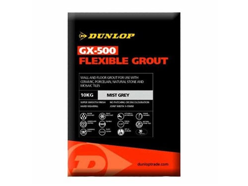 Dunlop GX-500 Flexible Grout 2.5kg [Mist Grey]