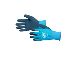 OX Waterproof Latex Gloves [Size 9 / L]