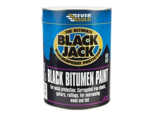 Everbuild 901 Black Bitumen Paint 2.5Ltr