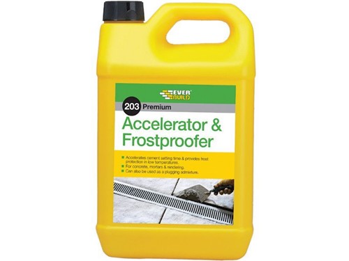 Everbuild 203 Accelerator & Frostproofer 5Ltr