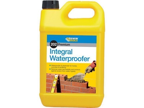 Everbuild 202 Integral Liquid Waterproof 5Ltr