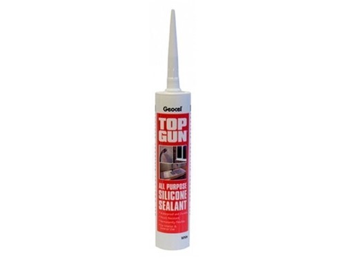 Top Gun Multi Purpose Silicone Sealant 310ml [White]