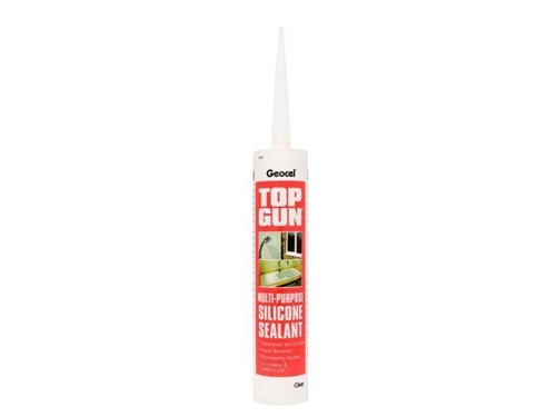 Geocel Top Gun All Purpose Silicone Sealant 310ml [Clear]