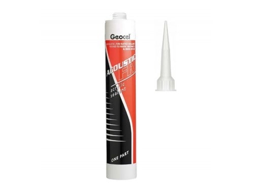 Geocel Acoustic and Fire Rated Sealant White 380ml