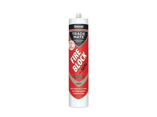 Geocel Fire Block Sealant Fire Cement Buff 310ml