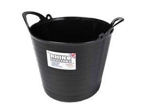 Rhino Flexi Tub 12Ltr [Black]